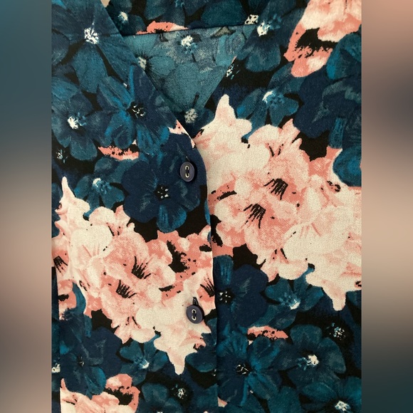 Vero Moda XL Floral Shirtdress - Picture 6 of 12